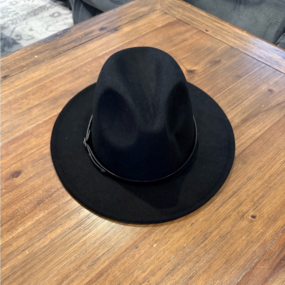 Source Unknown Black Fedora Hat